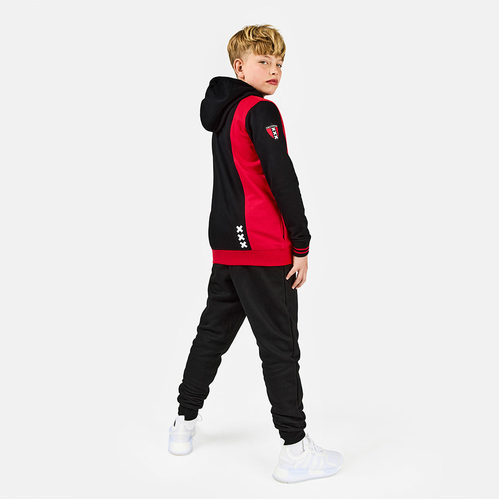 Ajax-hooded sweater red/black XXX junior 2