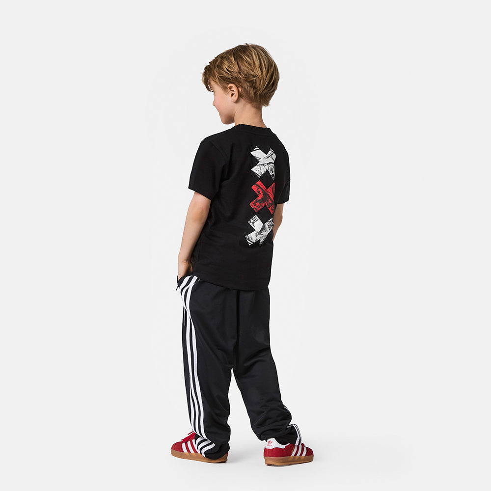 Ajax-t-shirt black crosses junior 3