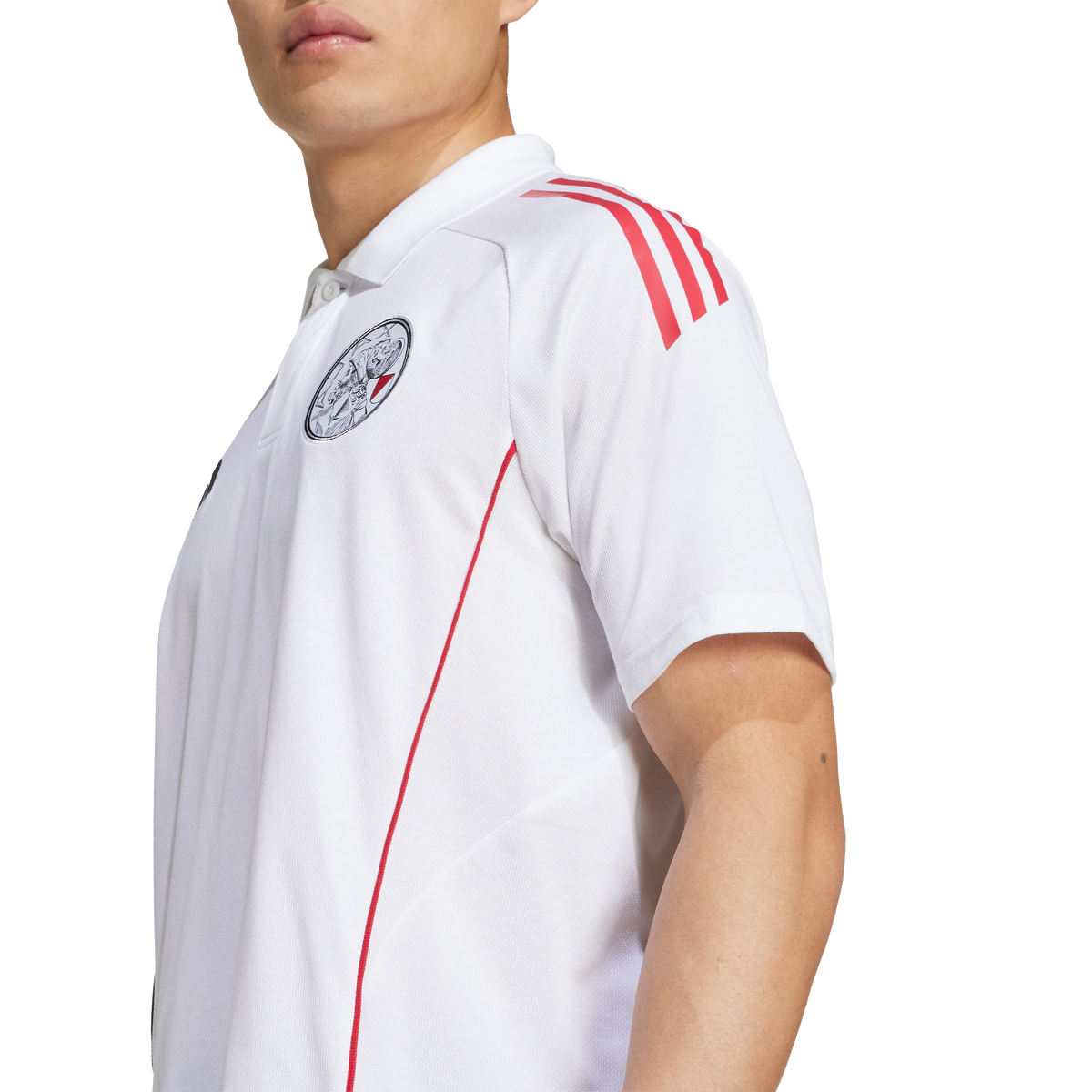 Ajax-training polo white senior 2025/2026 6