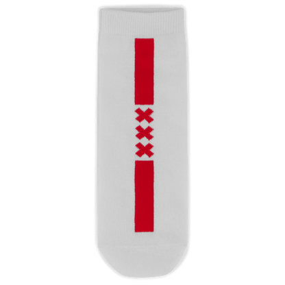 Ajax-sneakersocks 3-pack white red black 5