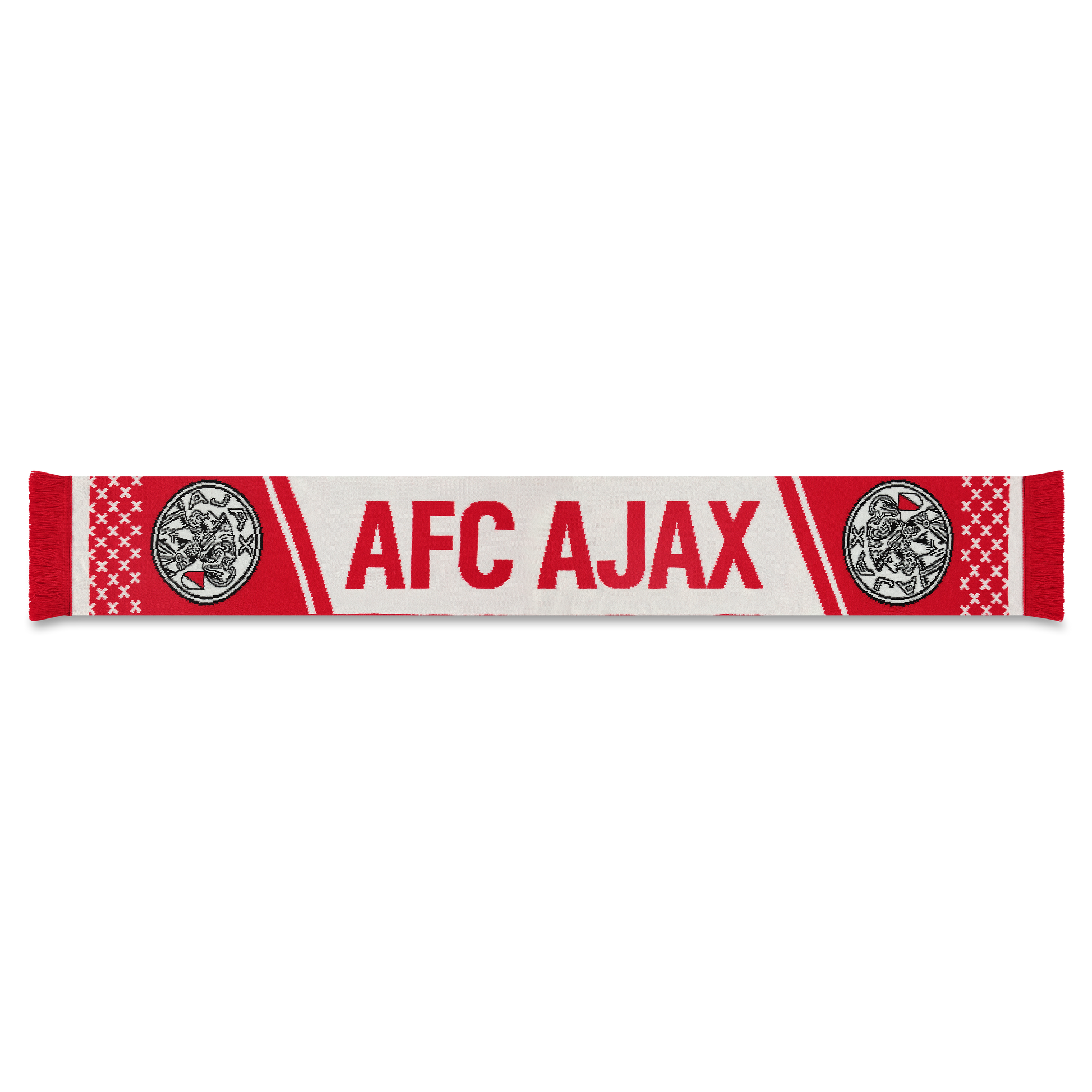 Ajax-scarf white/red AFC Ajax 1