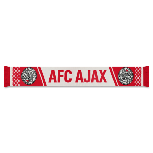 Ajax-scarf white/red AFC Ajax 1