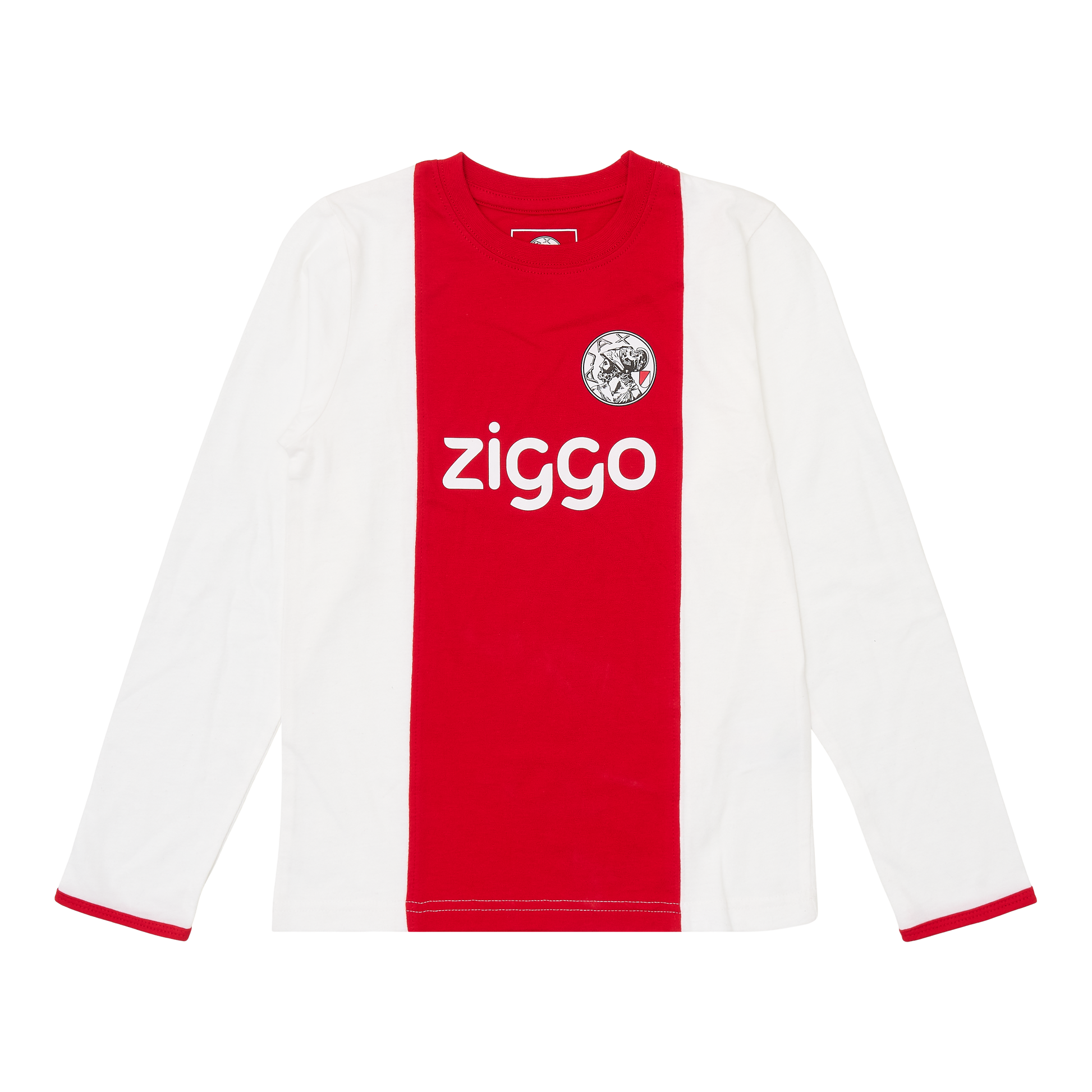 Ajax-pajamas white red 3