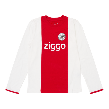Ajax-pajamas white red 3