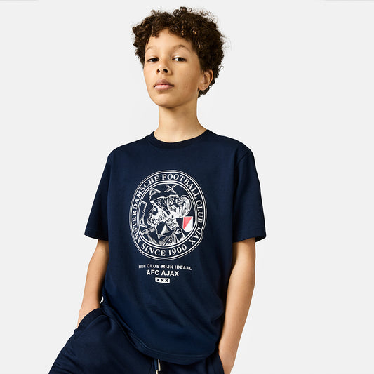 Ajax-t-shirt navy my club junior 2