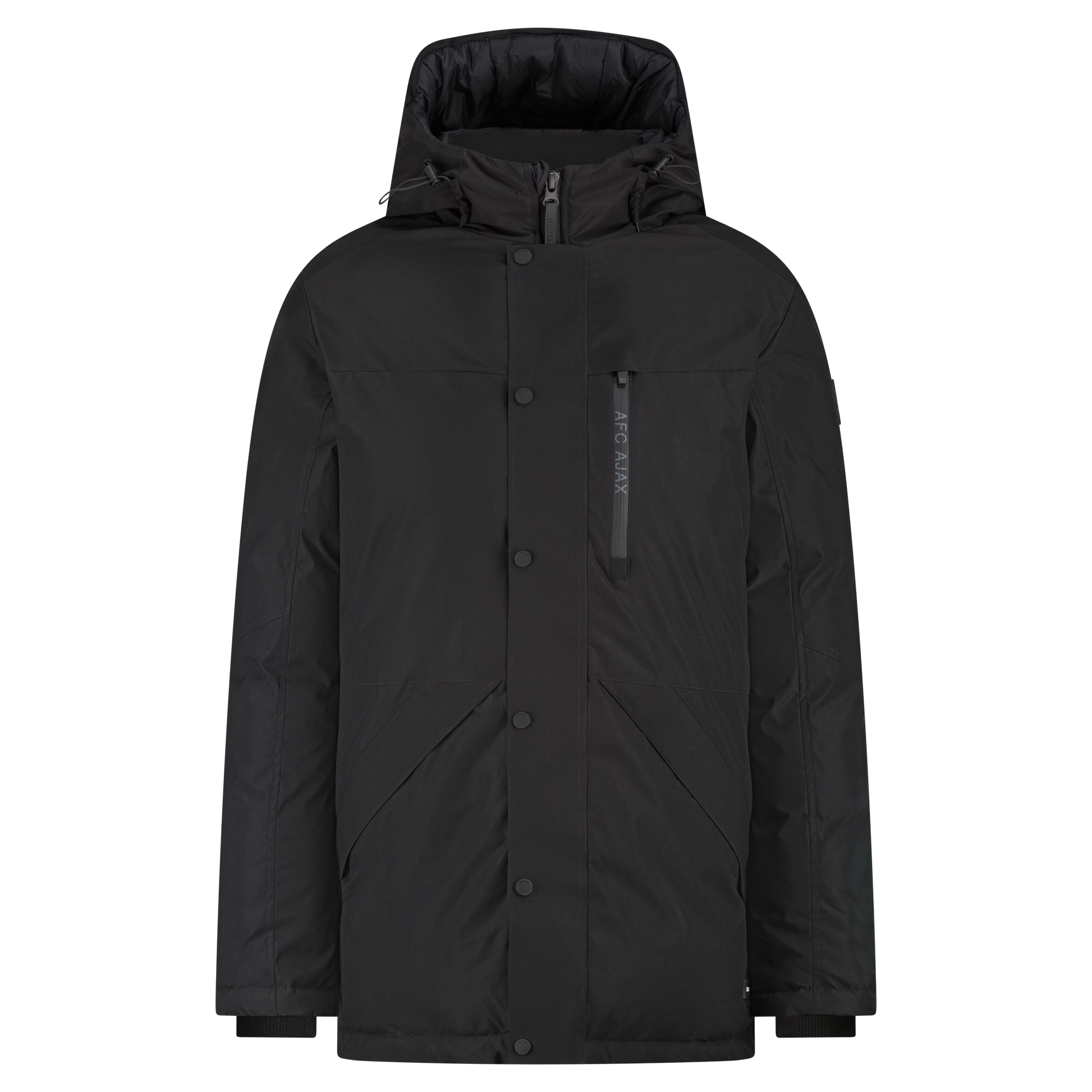 Ajax-parka coat black senior 5