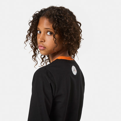 Ajax-pajamas black orange 3