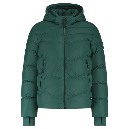 Ajax-puffer coat green junior 2