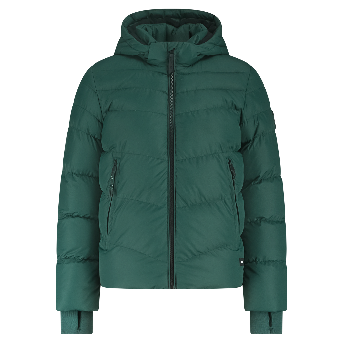 Ajax-puffer coat green junior 2