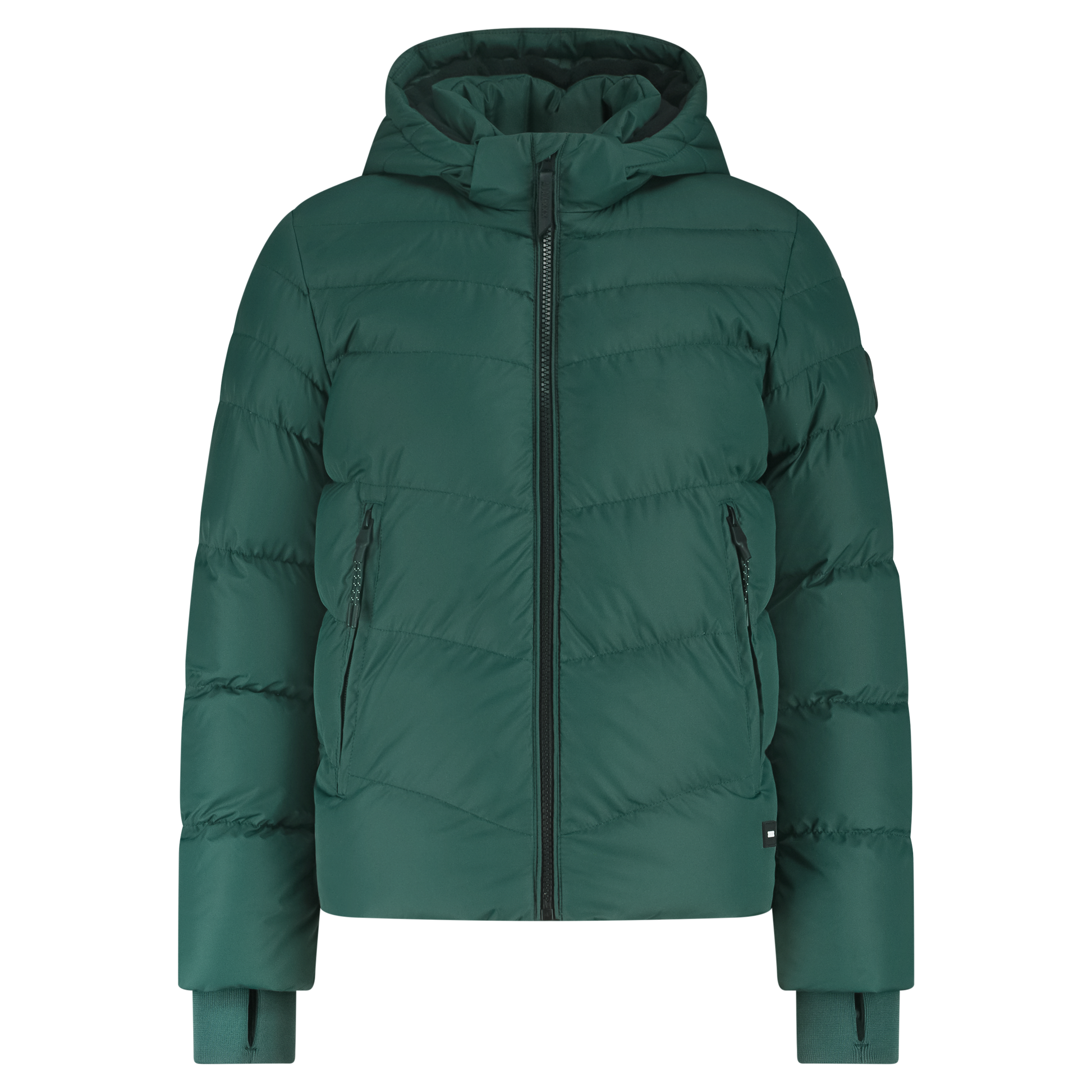 Ajax-puffer coat green junior 2