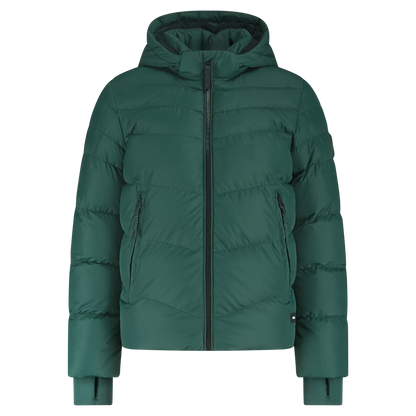 Ajax-puffer coat green junior 2