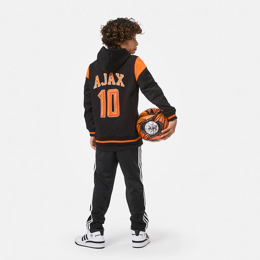 Ajax-hooded sweater black orange junior 2