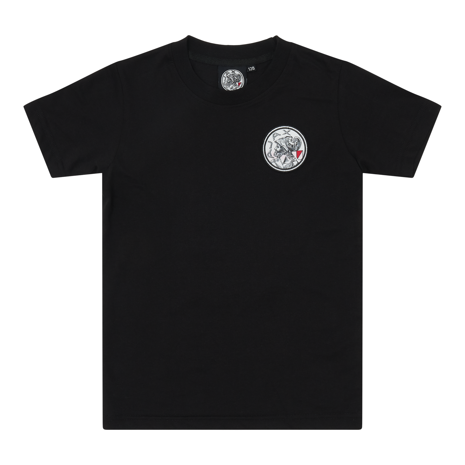 Ajax-t-shirt black crosses junior 6