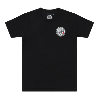 Ajax-t-shirt black crosses junior 6