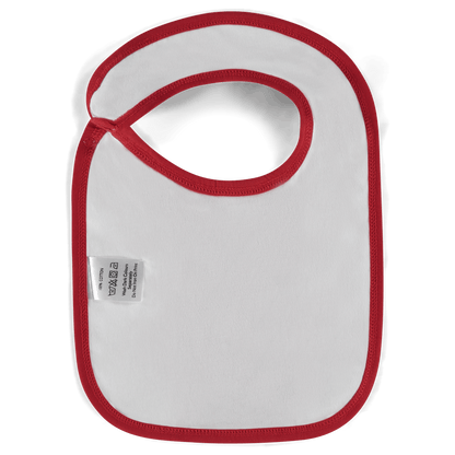 Ajax-baby bib white red white 3