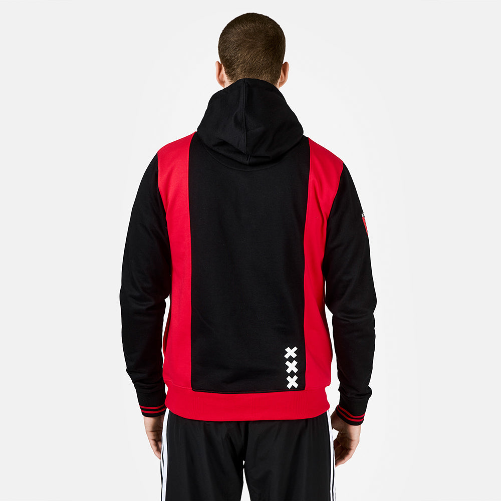 Ajax-hooded sweater red/black XXX senior 2