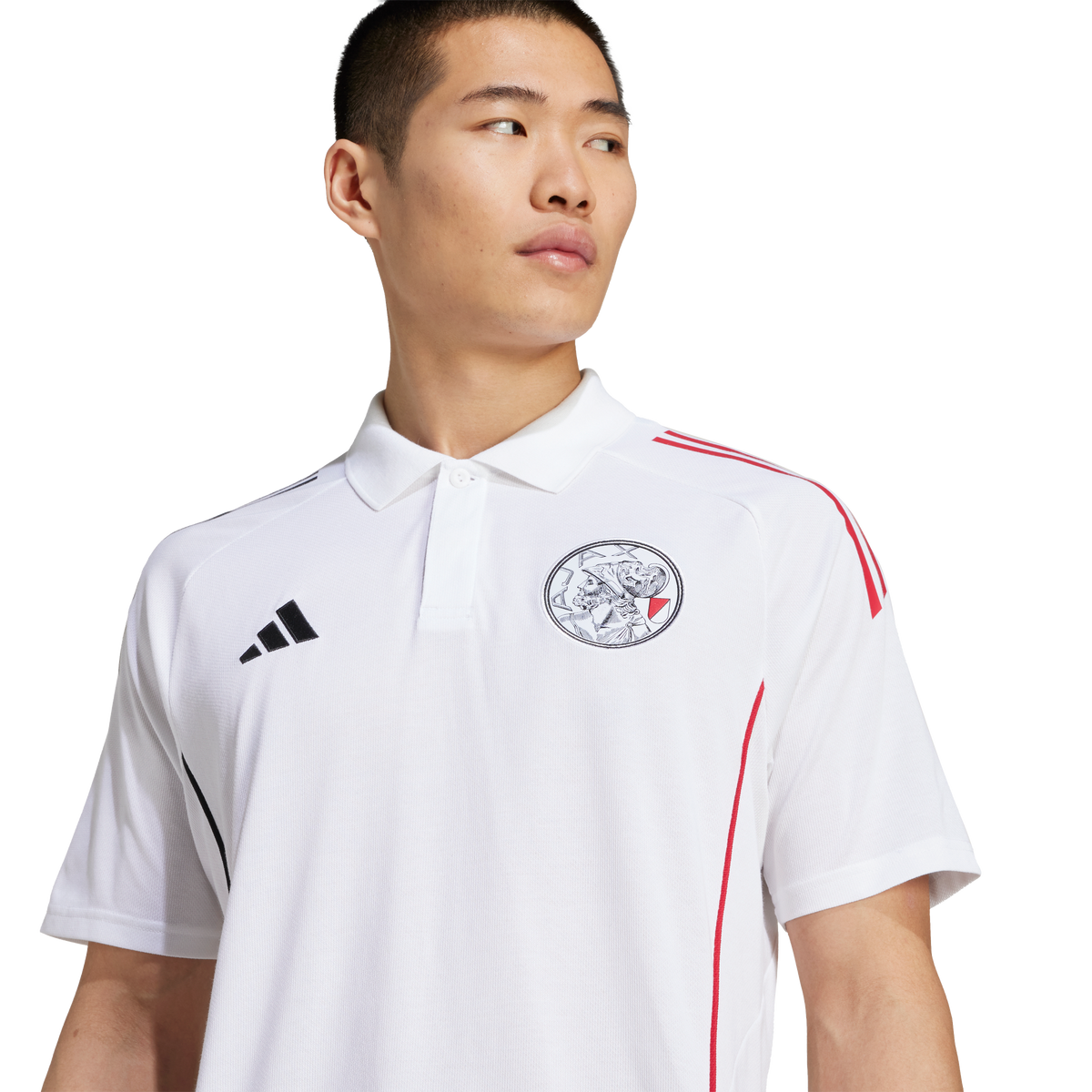 Ajax-training polo white senior 2025/2026 7