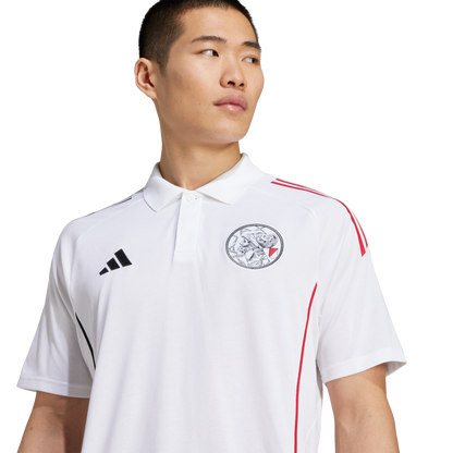 Ajax-training polo white senior 2025/2026 7