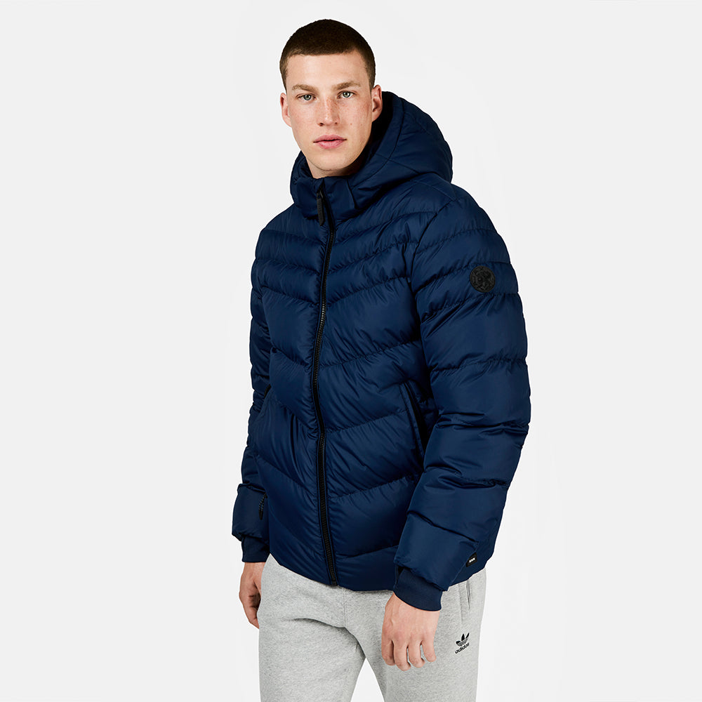 Ajax-puffer coat navy senior 1