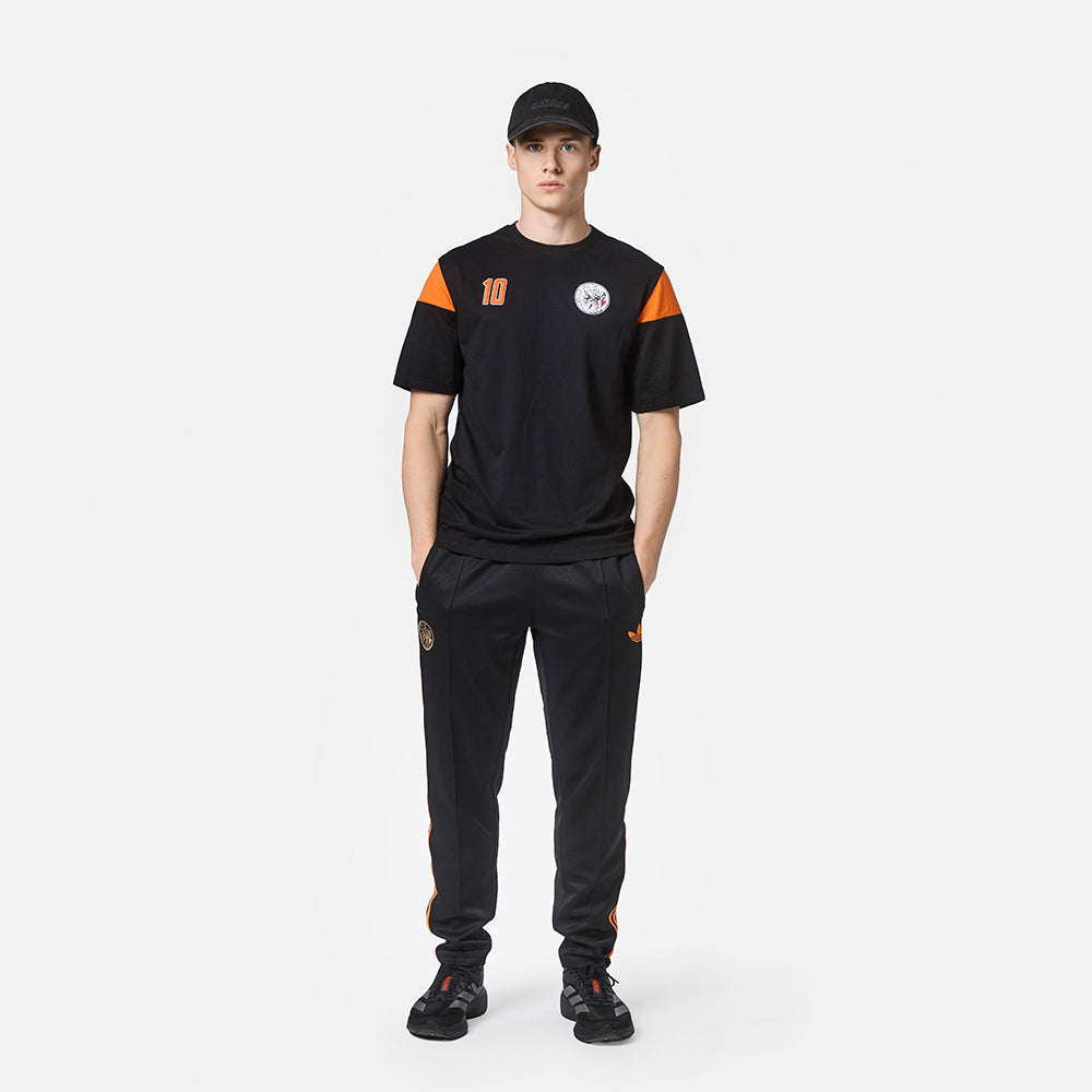Ajax-t-shirt black orange senior 1