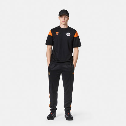 Ajax-t-shirt black orange senior 1