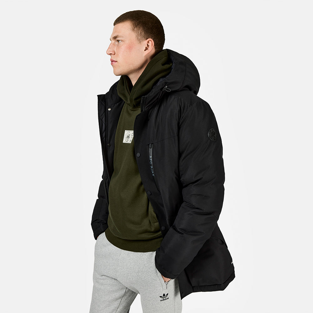 Ajax-parka coat black senior 3