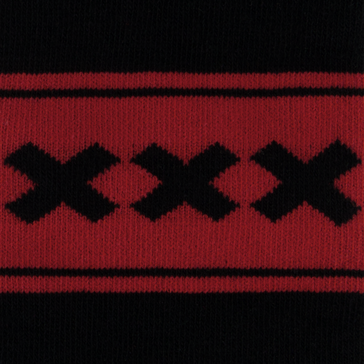 Ajax-sneakersocks 3-pack white red black 3