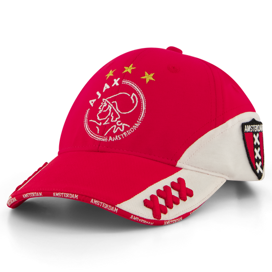 Ajax-cap rood/wit senior 1