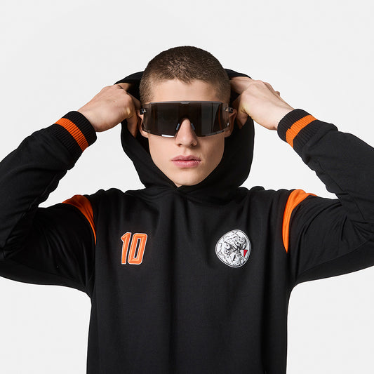 Ajax-hooded sweater black orange senior 2