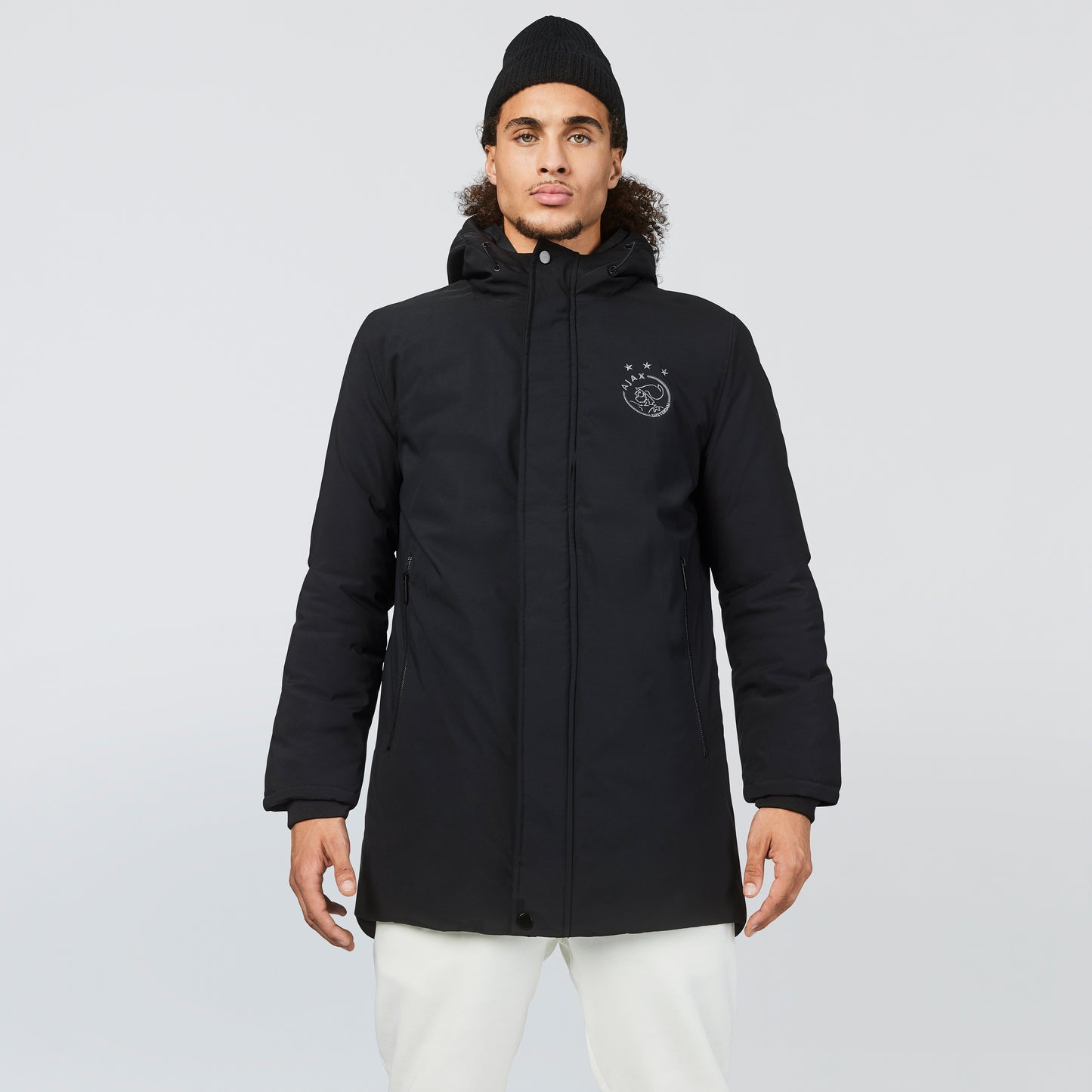 Ajax-parka zwart logo 1