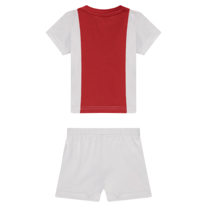 Ajax-baby set white red white 2
